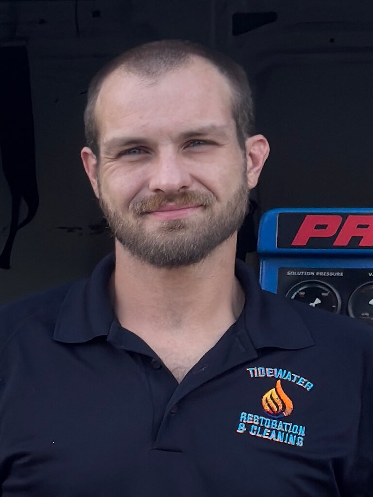 Alex Chriscoe, owner of Tidewater Restoration in Virginia Beach